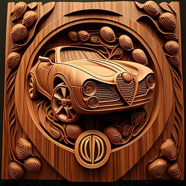 3D модель Alfa Romeo Giulia (STL)